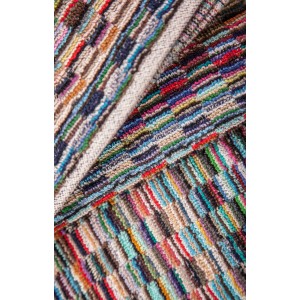 Рушник махровий для кухні, Oasis 40x60 мультикольоровий, сині смужки. Photo 3